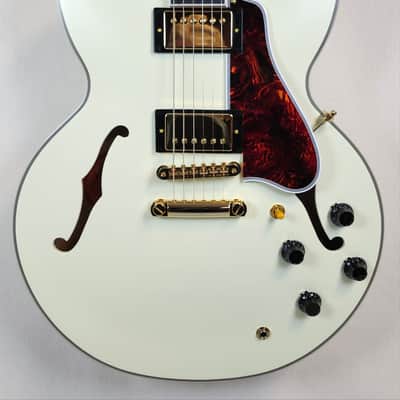 Mint Epiphone Inspired by Gibson Custom 1959 ES-355, Classic White, W/HSC 2025 image 5