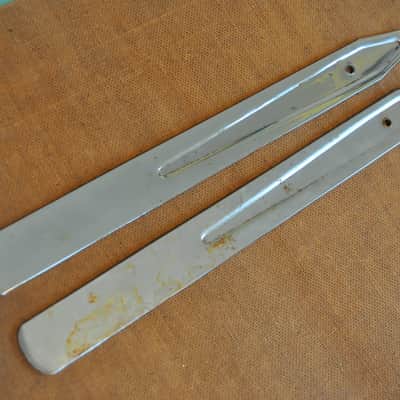 Fender 16" Tilt Back Legs Vintage Original Pat. Pend embossed on legs 1960's image 6