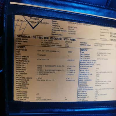 Fender Custom Shop 1950 Double Esquire DLX Closet Classic guitar image 2