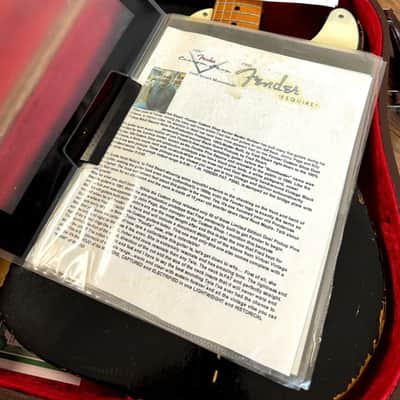 Fender Customer Shop Double Esquire Pine 50’s Relic (c.1998) image 6