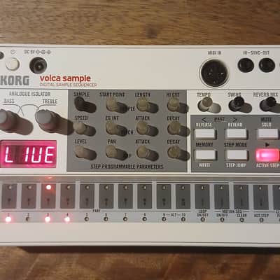 Immagine Korg Volca Sample Digital Sample Sequencer 2010s - White - 1