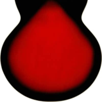 Ibanez AF Artcore 6 String Electric Guitar - Transparent Red Sunburst (AF75TRS) image 7
