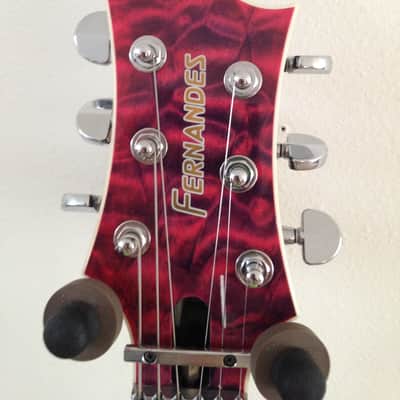 Fernandes Ravelle 2010 Translucent Purple w/ Rosewood Fretboard image 3