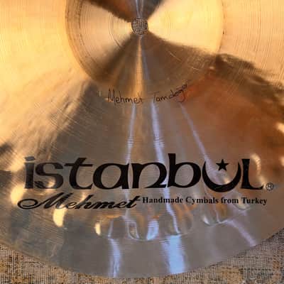ULTRA DARK Very Low Istanbul Mehmet DUAL FLANGE CRASH 16” 962 g Hamer PERFECT image 7