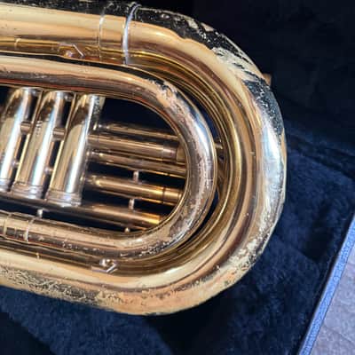 Bach Mercedes Marching Baritone, with case and mouthpiece, USA image 9