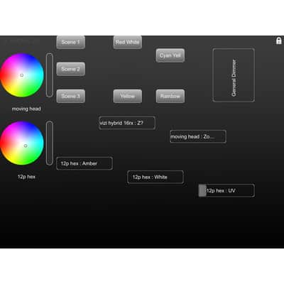 American DJ MYD357 MYDMX-RM 19" Rack DMX512 Controller image 17