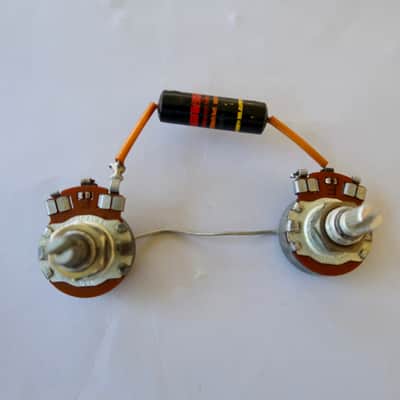 Vintage Gibson Les Paul Burst Harness, 1959, Bumblebee Caps, Pots, Switch, Jack, ES-335, 355 image 5