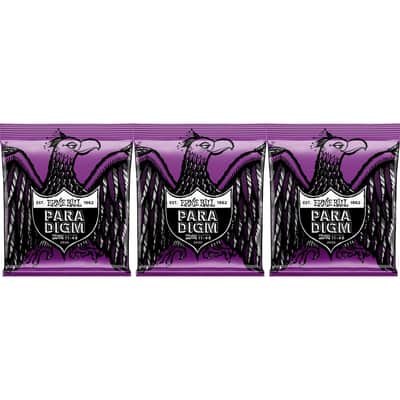 Ernie Ball 2020 Power Slinky Paradigm Electric Guitar Strings - .011-.048 (3-pack) image 1