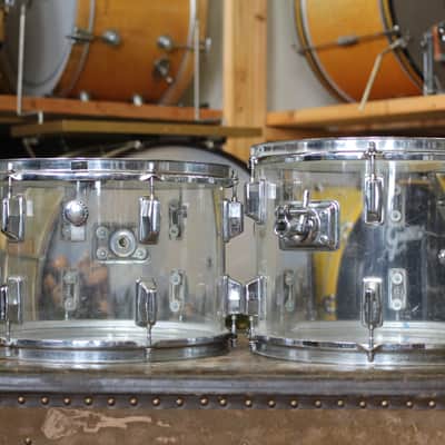 1970's Pearl Crystal Beat in Clear Acrylic 14x22 16x16 10x14 9x13 image 11