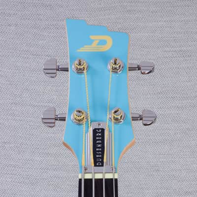 Duesenberg Kavalier Electric Bass Guitar - Narvil Blue - #242272 image 3