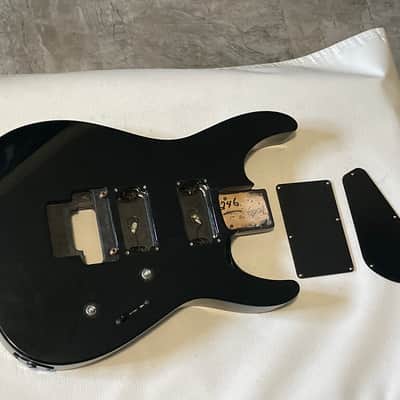 2000's Made in Japan Jackson DK2M Dinky Black Guitar Body Floyd Ready image 1