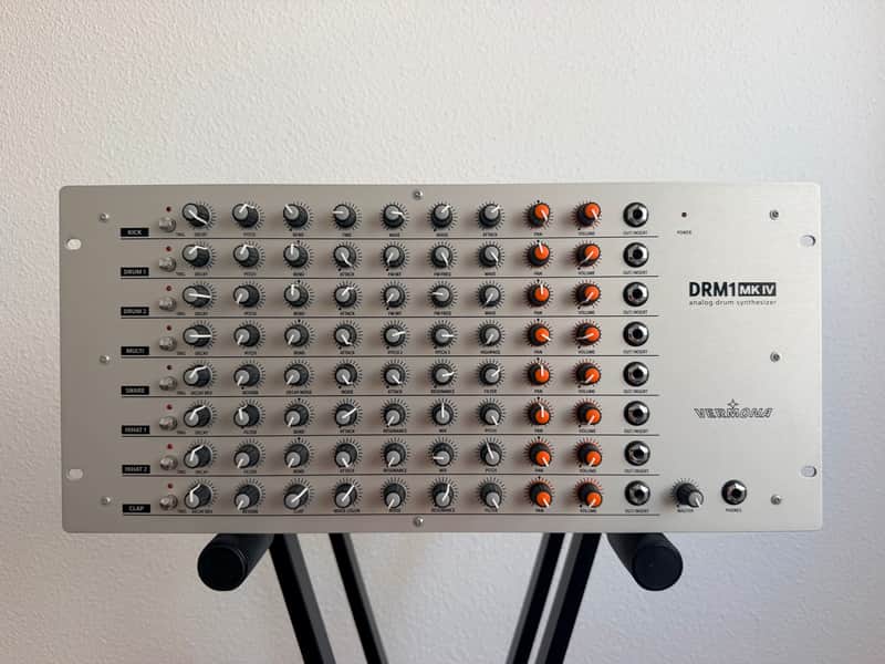 Vermona DRM1 MKIV Analog Drum Synthesizer 2021 - Present - Silver image 1