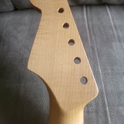 Musikraft Replacement Strat® Guitar Neck - Roasted Quartersawn Maple (Fender Replacement Neck) image 4