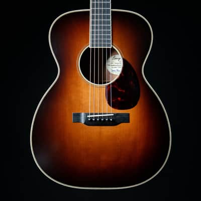 Bourgeois 2018 Large Soundhole Aged Tone OM, Torrefied Adirondack, Guatemalan RW, NAMM Show - VIDEO image 1