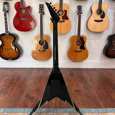 Jackson X Series Phil Demmel Signature PDX-2 Demmelition King V 2013 - 2018 - Black with Silver Bevels image 5