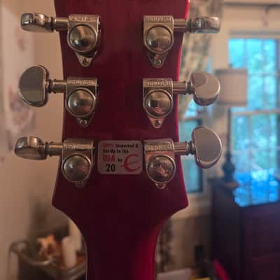 Epiphone Les Paul 1960s Tribute Plus 2010s - Cherry Sunburst image 4