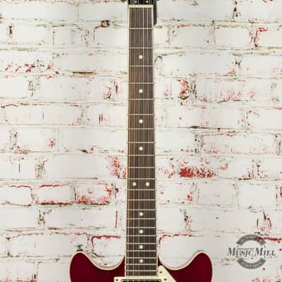 Austin Super 6 Double Cut Electric Guitar Trans Red (USED) x0060 image 3