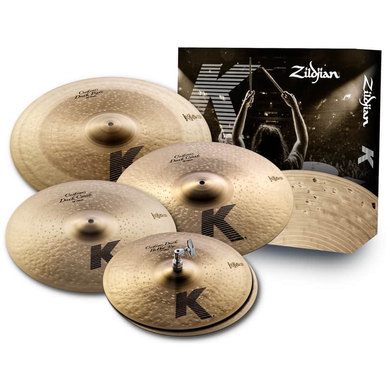 Zildjian K Custom Dark Cymbal Set image 1