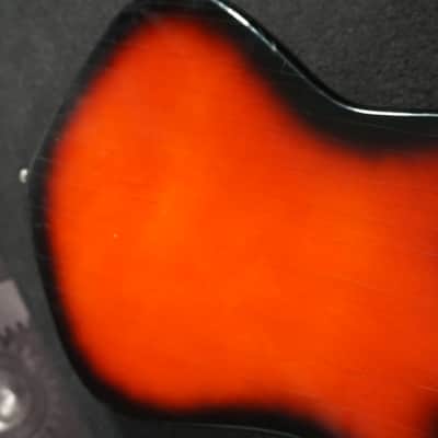 1960s Norma EG-405-2 Redburst MIJ Vintage Electric Guitar w/ Original Gold Foils image 19