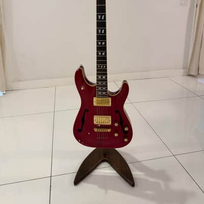 Schecter C/SH-1 Semi-Hollow Red | Seymour Duncan ’59/JB | Pro Setup | Excellent Condition image 1