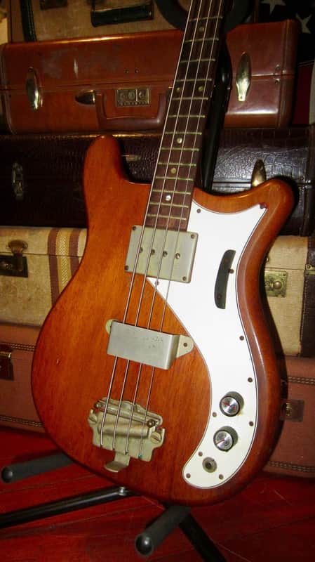 1965 Epiphone Newport Bass Red image 1