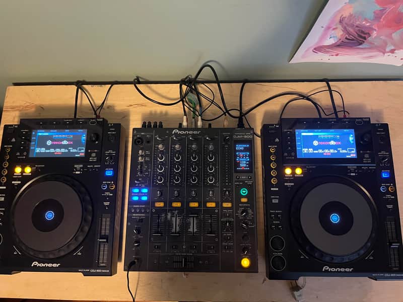 Pioneer CDJ-900NXS2 Professional Multi Player 2010s - Black image 1