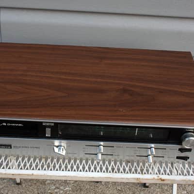 Sanyo DXL5480 Receiver with 8 Track 70s - Silverface image 4