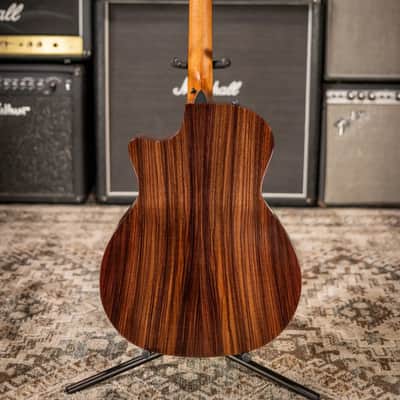 Taylor 414ce Studio Grand Auditorium Acoustic/Electric Guitar - Natural with Gig Bag image 7