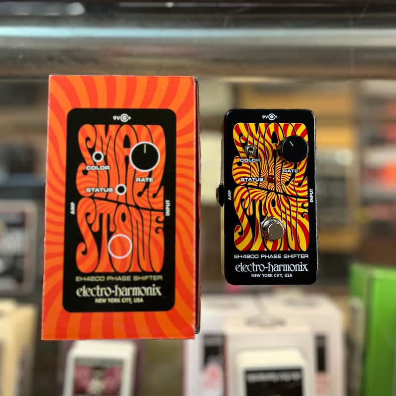 Electro-Harmonix Nano Small Stone EH4800 Phase Shifter V2 2021 - Present - Black image 1