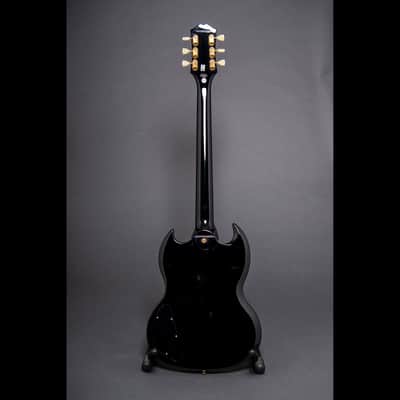 Epiphone SG Custom Inspired by Gibson - Ebony w/ Gold Hardware image 6