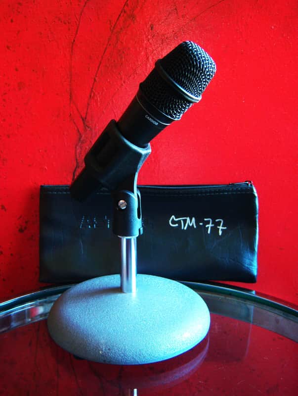 Vintage RARE 1990's Astatic CTM77 Condenser cardioid microphone Low Z w accessories # 1 image 1
