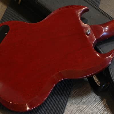Owned & Played by Wilco's Jeff Tweedy! 1963 Gibson SG Junior Electric Guitar Cherry + OG Case image 13