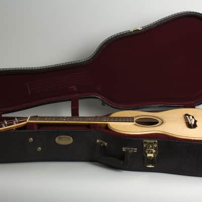 Tristani Style 5-18 Terz Parlor Guitar (2020), ser. #001, original black tolex hard shell case. image 10