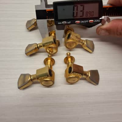 Grover Rotomatic 102 series gold 3+3 kidney image 6