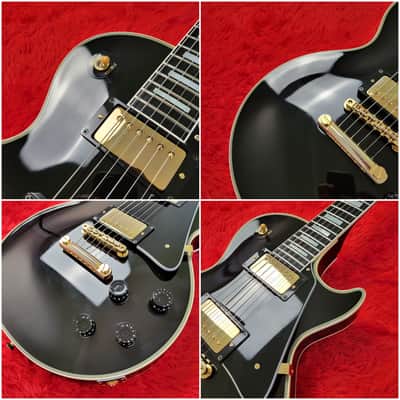 2018 Tokai LC220S Les Paul Custom Black Beauty Premium Series - Black - With Original Hard Case - Made In Japan MIJ image 5