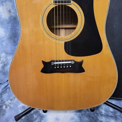 Video Demo Vintage 1977 Ibanez Model 2601 Artist Jumbo Dreadnought Pro Setup Soft Shell Case image 2