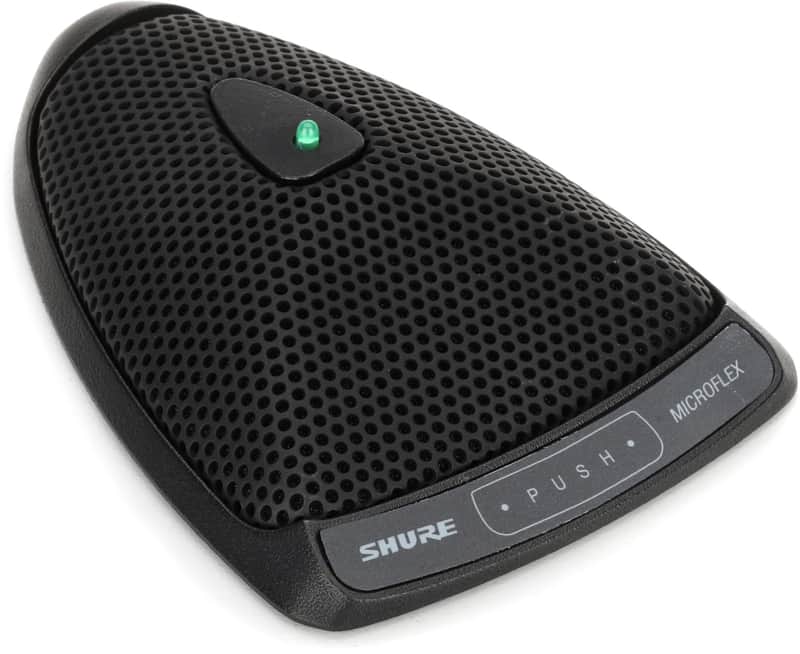 Shure MX393/C Microflex Cardioid Boundary Microphone image 1