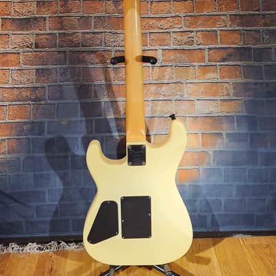 Vintage 1980s Charvel Model 2 Cream w/ Kahler & DiMarzio Super Distortion image 16