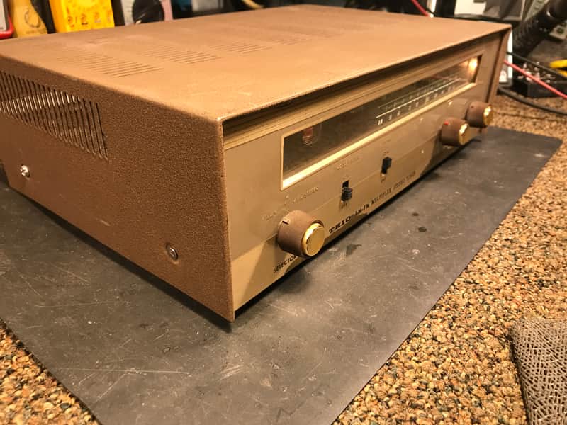 Trio Multiplex Pre-Kenwood AM FM Multiplex Stereo Tuner (12 Tube unit) EX 3D Sound 60s image 1