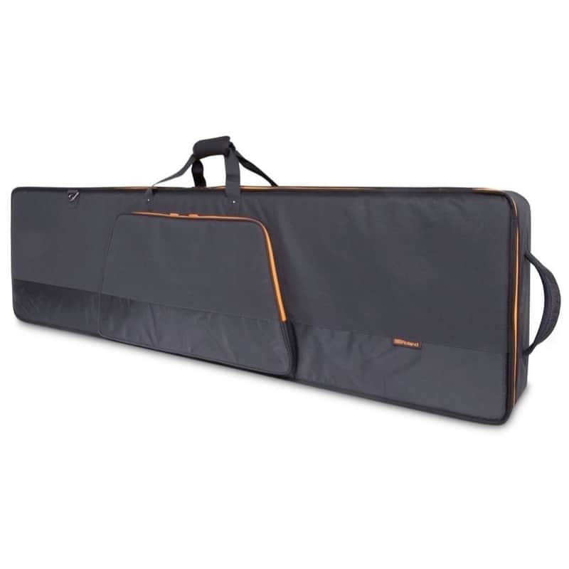 Roland CB-G76S Gold Series Slim 76-Note Keyboard Bag with Backpack and Shoulder Straps image 1