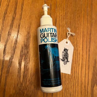 Rare Vintage Martin Guitar Polish - 1970s -1980s - Made in USA - 6oz image 6