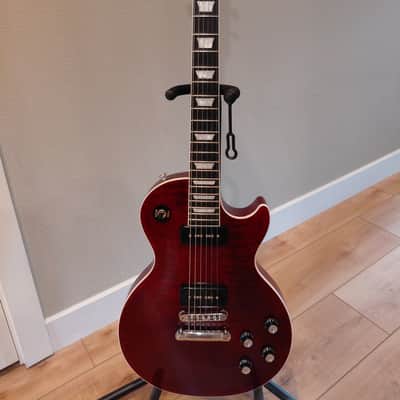 Gibson Les Paul Classic Player Plus 2018 Wine Red Vintage image 1