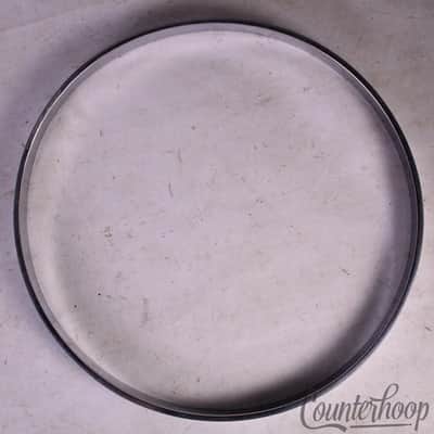 Gretsch 12" Single-Flange Tom Drum Rim/Hoop Chrome Brass Vintage 30s-40s USA COB image 3