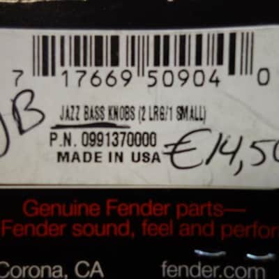 Fender Jazz Bass Knobs (3) image 3