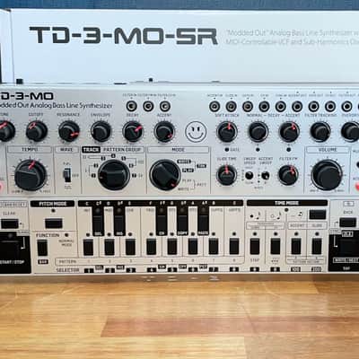 Behringer TD-3-MO Modded Out Analog Bass Synthesizer - Silver