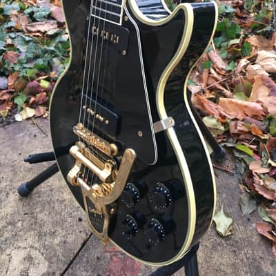 Gibson 1954 '54 Les Paul Custom Pre-Historic Reissue 1992 Black Beauty image 2