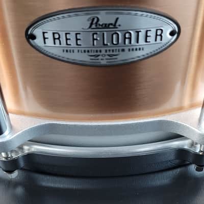 Pearl Free Floater Phosphor Bronze Snare Drum 6.5" × 14"(CLEARENCE) image 6