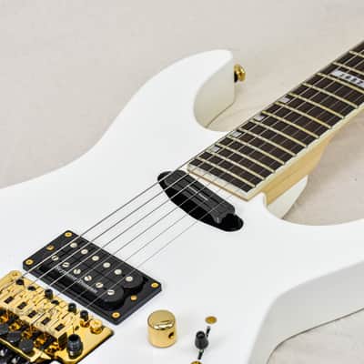 ESP/LTD Mirage Deluxe '87 - Snow White w/ Hardshell Case image 7