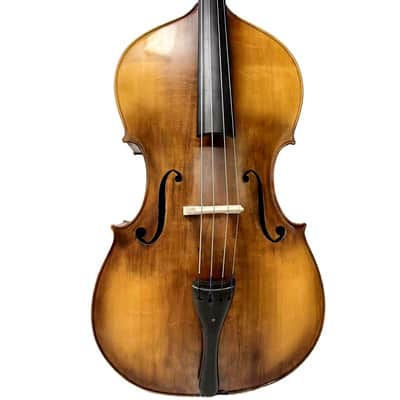 High quality 4/4 Double bass,Flames Maple back,Spruce Wood Top,Deep Big Sound image 3