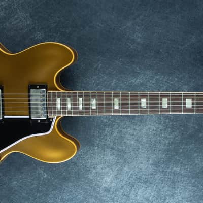 Gibson Custom Made to Measure 1964 ES-335 Reissue VOS, Gold Mist, Bigsby 160312 image 1